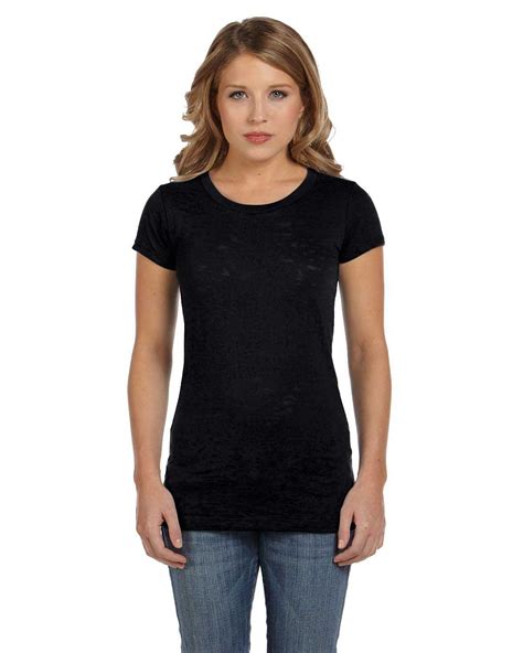 Bella Canvas 8601 Ladies Burnout Short Sleeve T Shirt