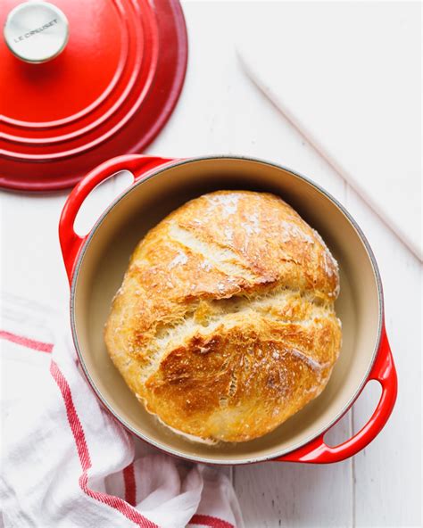 Crusty No Knead Dutch Oven Bread Recipe Easy To Make With Just A Few