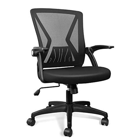 Desk chairs, new office furniture, office chairs tags: QOROOS Mid Back Mesh Office Chair Ergonomic Swivel Black ...
