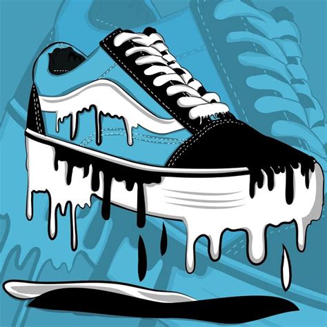 Vans Shoes Drawing