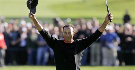 Tiger Woods Gets 75th Win On Pga Tour Cbs News