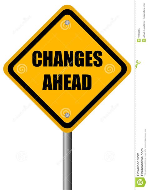 Change Ahead Sign Clipart Panda Free Clipart Images
