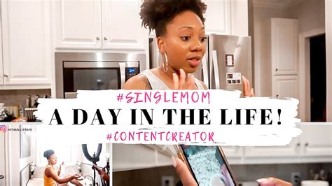 Vlog Single Mom Struggles Behind The Scenes Of An Influencer Youtube