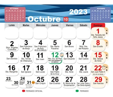 Arriba 104 Foto Calendario 2022 Con Nombres De Santos Mirada Tensa