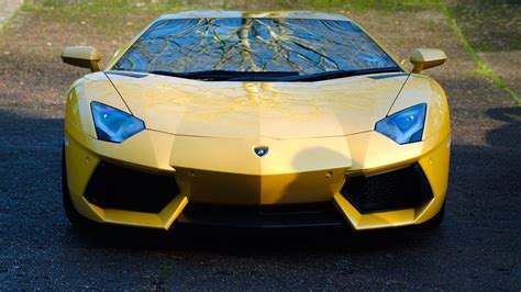 Download Wallpaper 3840x2160 Lamborghini Aventador Lp700 4 Yellow