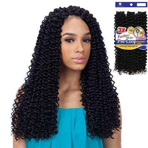 FreeTress Braid X Pre Loop Water Wave Inch Afro Beauty Plaza