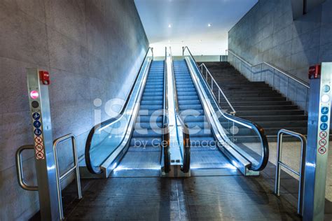 Escalator And Staircase Stock Photo Royalty Free Freeimages