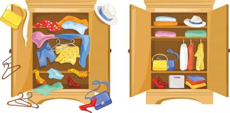 Messy Vs Clean Room Illustrations Royalty Free Vector Graphics And Clip