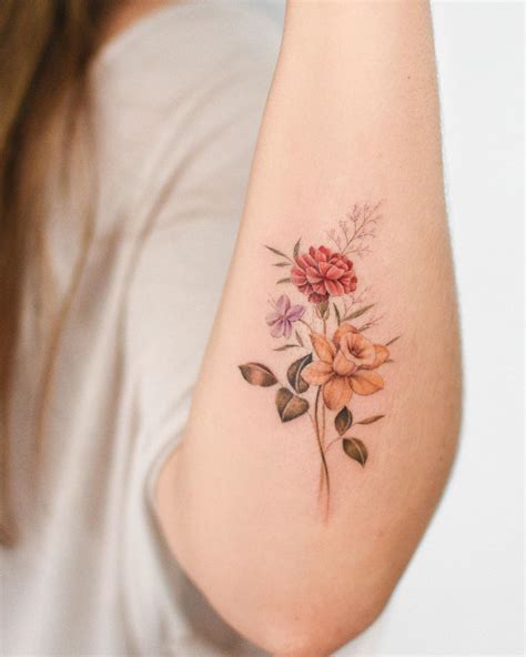Flowers That Represent Death Tattoo Flower Tattoo Tattoos Death
