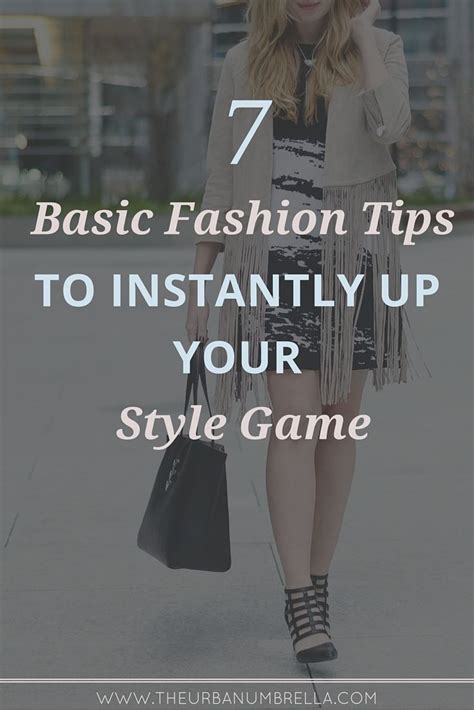 7 Basic Style Tips You Need To Know Vancouver Fashion Fashion Tips