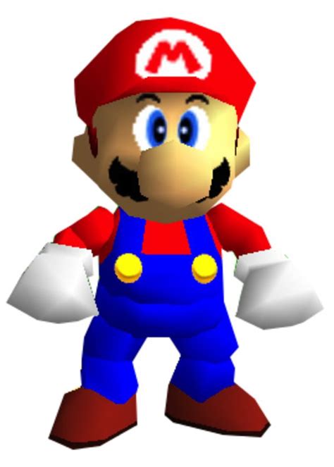 Marios Super Mario 64 Model Super Mario 64 Super Mario Art Super