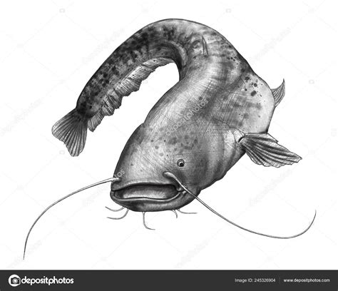 Catfish Drawing