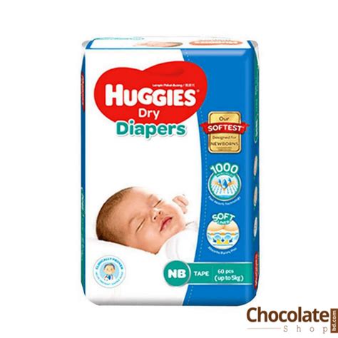Huggies Dry Diapers Nb 60 Pcs Pack Best Price In Bd