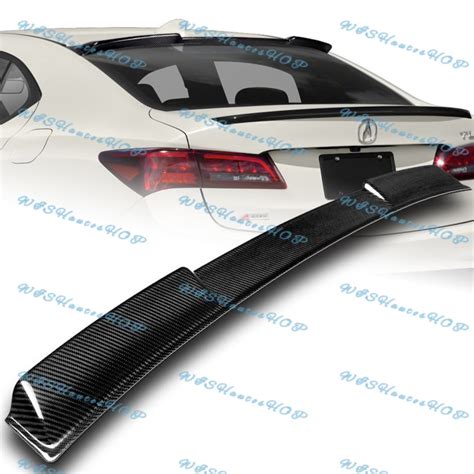 For Acura Tlx Real Carbon Fiber Etsy