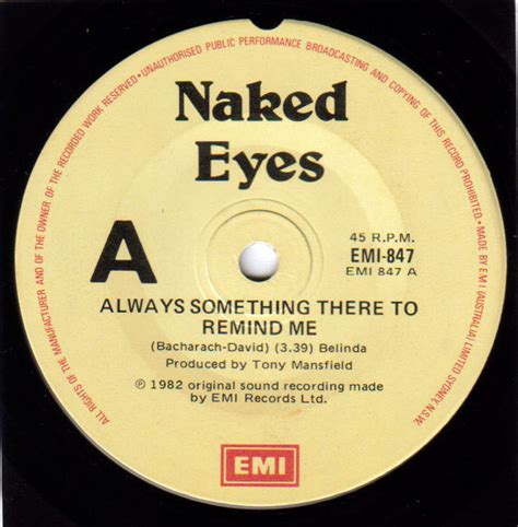 Vinyle Naked Eyes Disques Vinyl Et Cd Sur Cdandlp