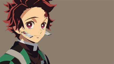 Kamado Tanjirou Kimetsu No Yaiba Minimalist By Isoratoi On