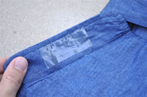 Choose a thread color that matches the dress color, and thread the needle. iLoveToCreate Blog: How to Fix Clothing without Sewing
