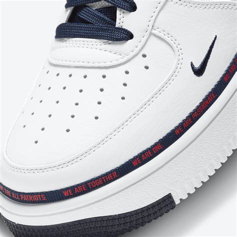 Nike Air Force 1 Ultraforce New England Patriots Db6316 100 Release