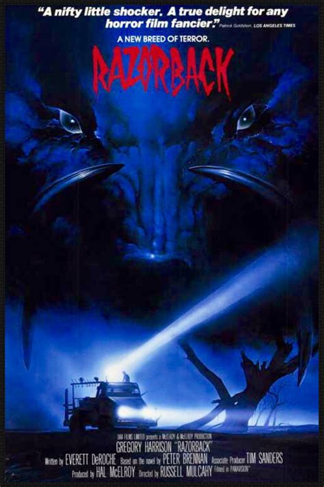 Razorback Movie Poster Classic Horror Film