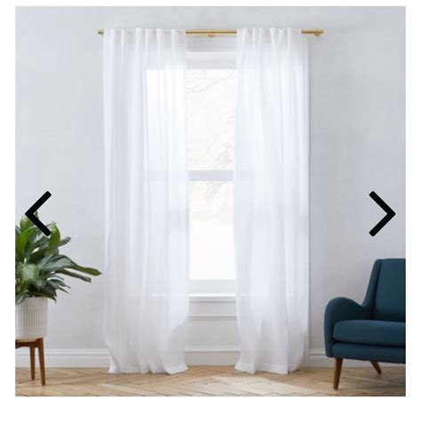 West Elm Accents | Pair Of West Elm Linen Curtains | Poshmark