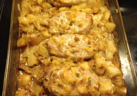 In skillet with butter, brown pork chops on both sides. Pork Chop Supreme Recipe - Easy Recipes