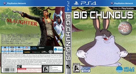 Big Chungus Ps4 Disc Template Fortnite Battle Royale Wallpapers