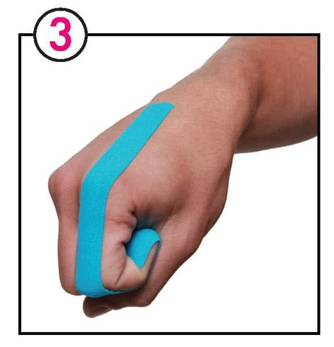 Kinesio Taping Application Mallet Finger Kinesio Tape