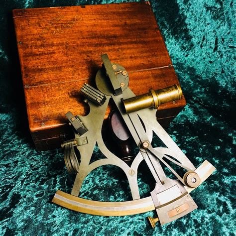 zero stock vintage military sextant tamaya co ltd in original case