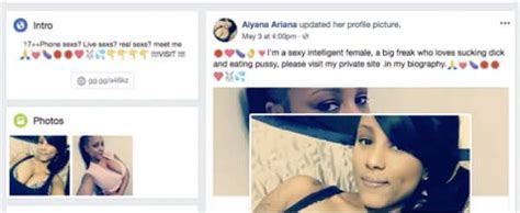 Facebook Allowing Profiles That Are Overt Sex Ads Not Against Community Standards Says