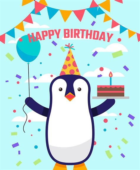 Joyeux Anniversaire Animaux Telecharger Vectoriel Gratuit Clipart