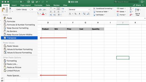 How To Transpose Columns And Rows In Microsoft Excel