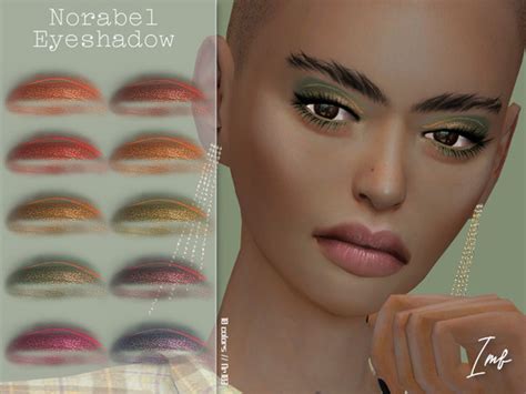 Norabel Eyeshadow N103 Contains 10 Colors In Hq Texture Found In Tsr