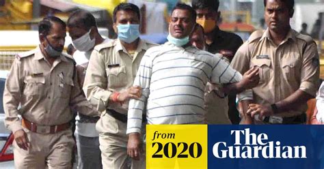 indian police kill gangster suspected of murdering officers day after arrest india the guardian
