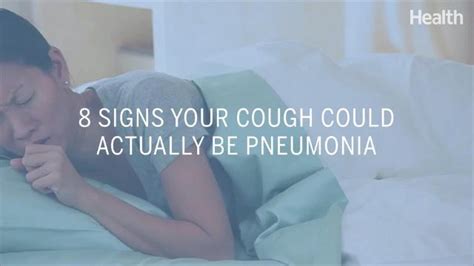 8 Signs Your Cough Could Actually Be Pneumonia