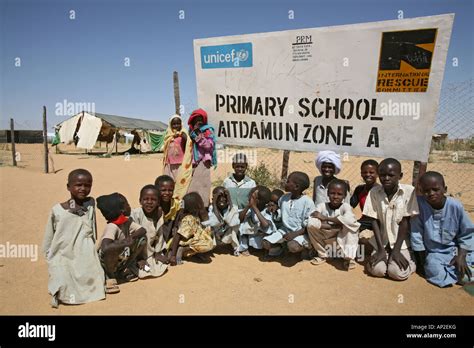 Primary School Organised By Unhcr In Bahai Refugee Camp Sudanese