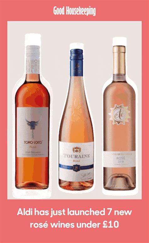 aldi has launched 7 new rosé wines and every single one is under £10