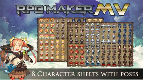 Rpg Maker Mv Cover Art Characters And Essentials Set Review Brash Games