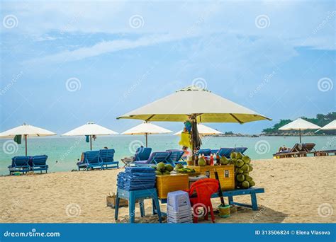 Nha Trang City Beach is a Public Beach Located in the Centre of Nha