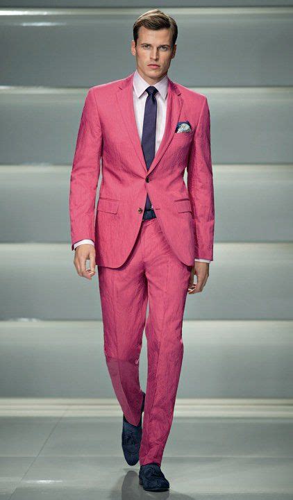 40 Pink Mens Matching Pieces Ideas Pink Men Pink Suit Menswear