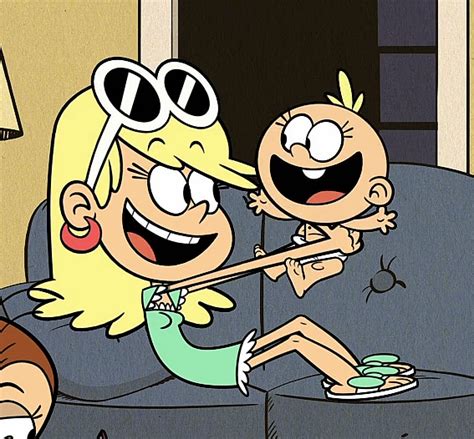Image Leni Playing With Lilypng The Loud House Encyclopedia