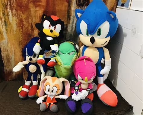 6 X Great Eastern Toy Factory Nanco Sonic The Hedgehog Cream Etsy