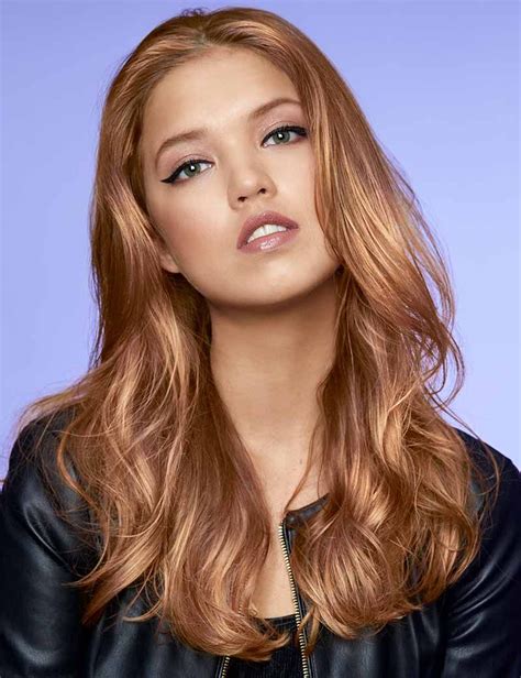 Looking To Shake Up Your Haircolor Try Strawberry Blonde Balayage A