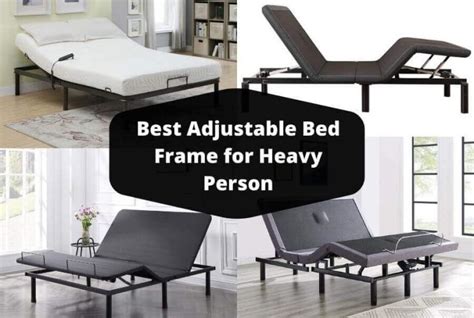 5 Best Adjustable Bed Frame For Heavy Person In 2023