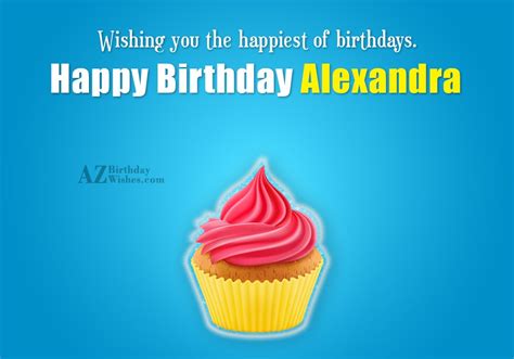 Happy Birthday Alexandra