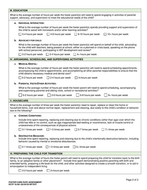 Dcyf Form 10 261 Fill Out Sign Online And Download Fillable Pdf