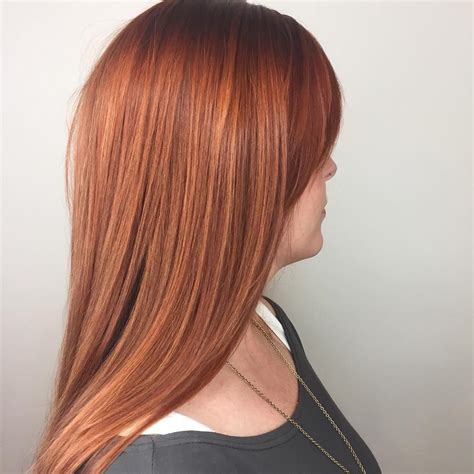 Red Hair Fall Hair Color Aveda Color Tangerine Salon Tangerine
