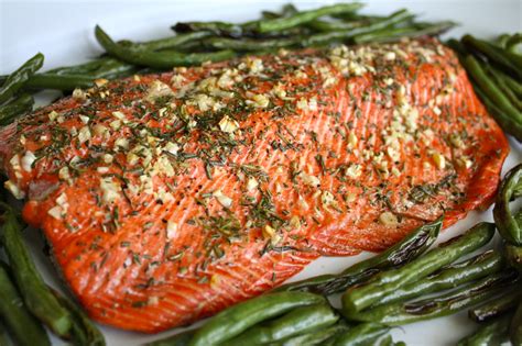 Choose only the freshest fish and don't overcook it. Rosemary and Garlic Roasted Salmon Recipe - Relish