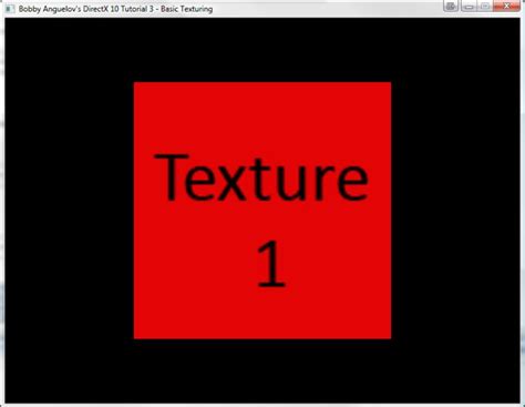 Directx10 Tutorial 3 Textures Taking Initiative