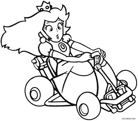 Print out super mario bros characters: Printable Princess Peach Coloring Pages For Kids ...