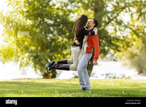 Young Couple In Love Stock Photo Alamy